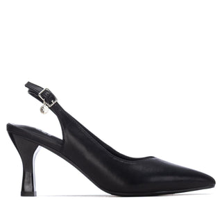 Pointed Slingback | Black