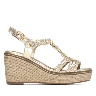 Wedge Sandal | Gold