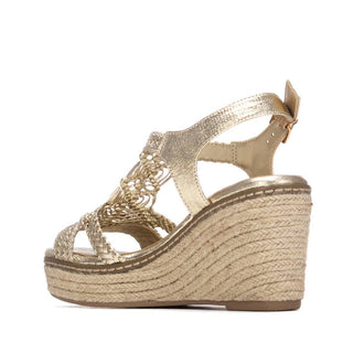 Wedge Sandal | Gold