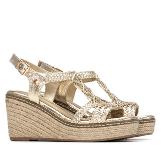 Wedge Sandal | Gold