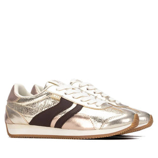 PU Trainer | Metallic Gold