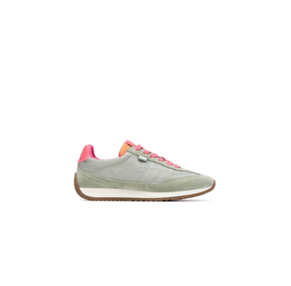 Half Suede Trainer | Khaki