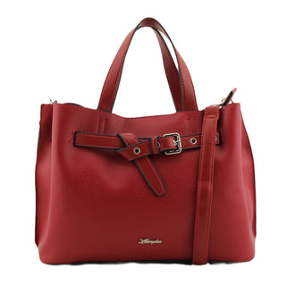 Nashi Grab Bag W/ Belt Feature Red