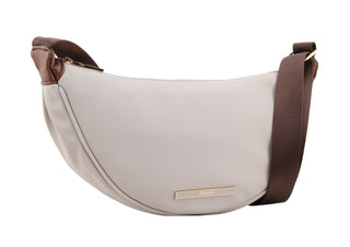 Rome Moon Shoulder Bag | Nude