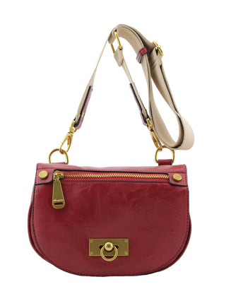 Lea Small Crossbody Bag | Red