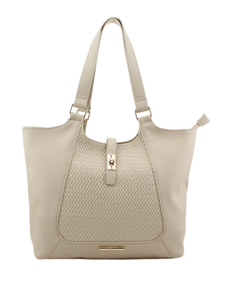 Dahlia Large Tote Bag | Beige