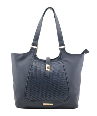Dahlia Large Tote Bag | Navy
