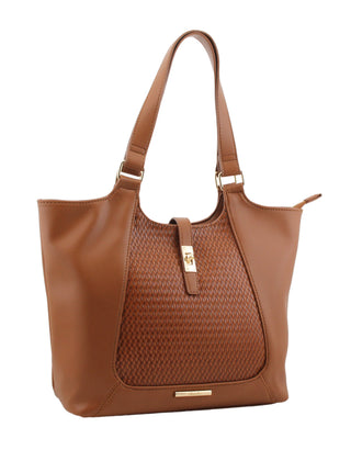 Dahlia Large Tote Bag | Tan