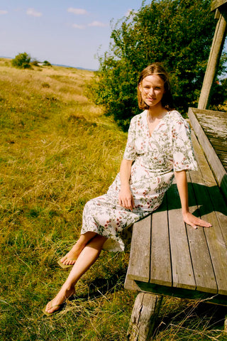 Milda Dress | Birch Flower Mix