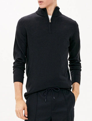 Redwood Half Zip Jumper Dark Navy