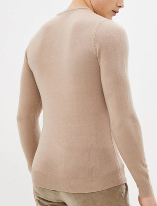 Badger Soft Crew Neck Taupe