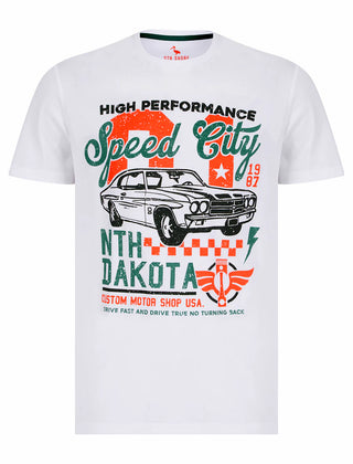 Speed City Tee Bright White