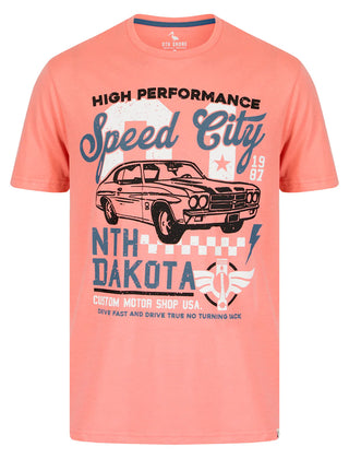 Speed City Tee Peach Blossom