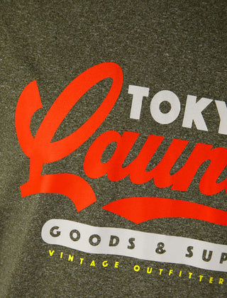 Woodlands Motif Tee Khaki