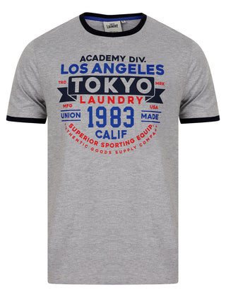 Ryobi Motif Tee Light Grey Marl