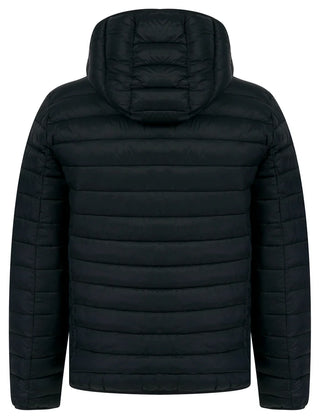 Vizzini Quilted Jacket Black Burgundy