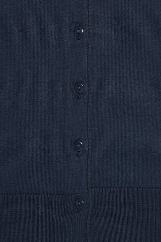 Basic Cardigan | Dark Peacoat