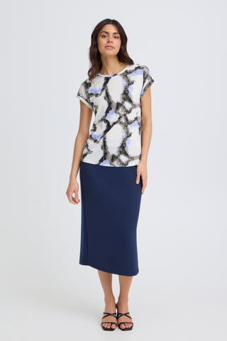 Seen Tee | Marble Hydrangea