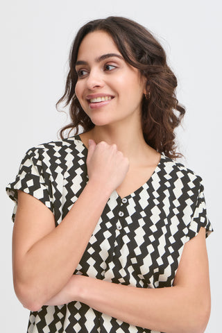 Heat Blouse | Black Art