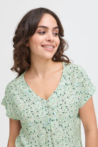 Heat Blouse | Iceberg Green