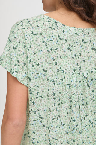 Heat Blouse | Iceberg Green