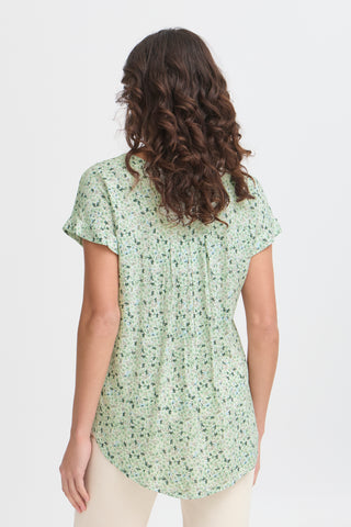 Heat Blouse | Iceberg Green