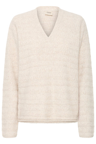 Beverley Pullover | Oatmeal Melange