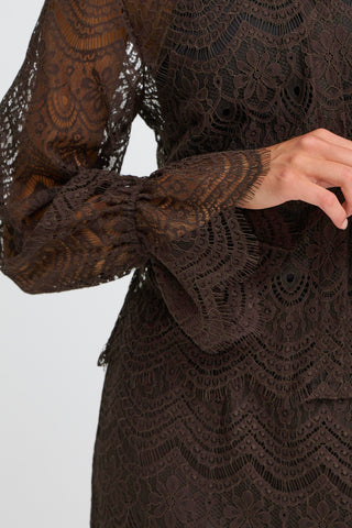 Caty Blouse | Chocolate Torte