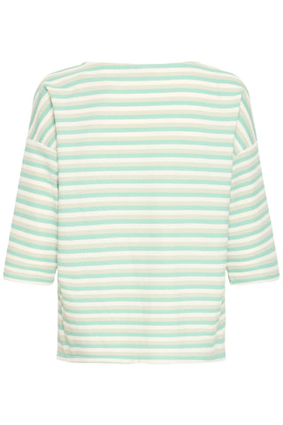 Josie Tee | Creme Stripe