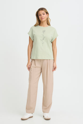 Gali Tee | Desert Sage Flowerline
