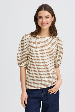 Niamy Tee | Mountain Stripe