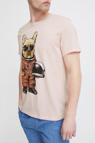 Blend Astronaut Tee Chalk Pink