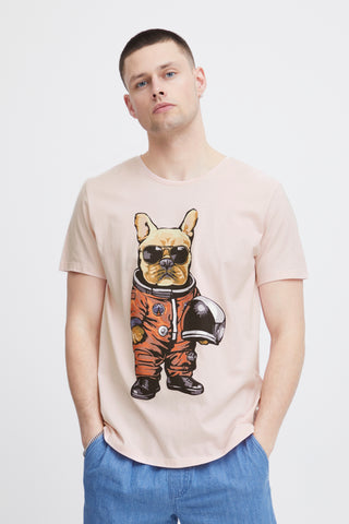 Blend Astronaut Tee Chalk Pink