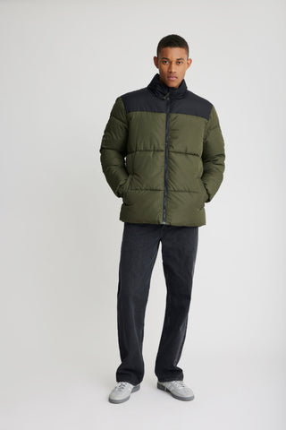 Elwin Padded Jacket | Forest Night