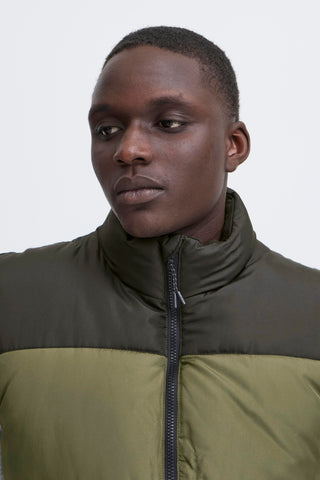 Elwin Padded Vest | Forest Night