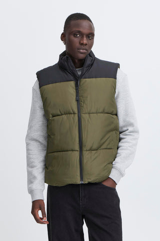 Elwin Padded Vest | Forest Night