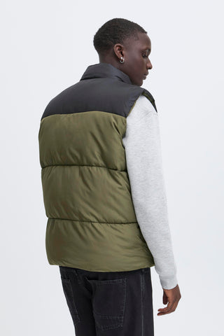 Elwin Padded Vest | Forest Night