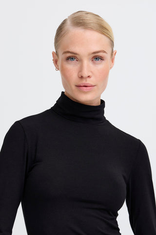 Pamila Roll Neck | Black