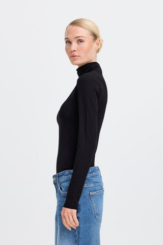 Pamila Roll Neck | Black