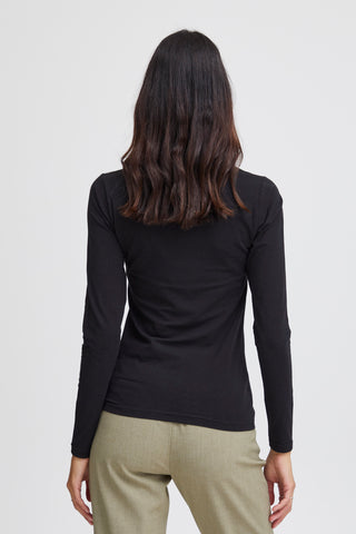 Pamila Long Sleeve Tee | Black