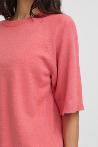 Nonina Loose Short Sleeve Jumper | Desert Rose