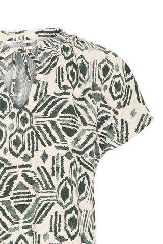 Mjoelle V Neck Top  | Ethnic Sea Spray