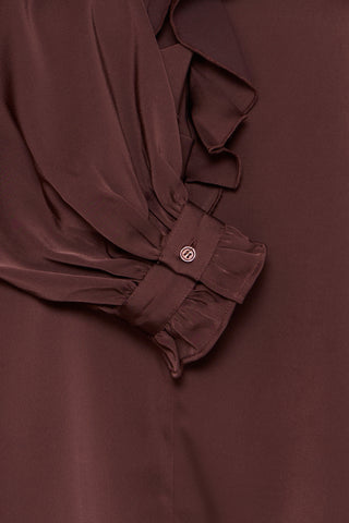 Flair Frill Blouse | Fudge