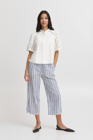 Frankie Short Sleeve Shirt | Marshmallow