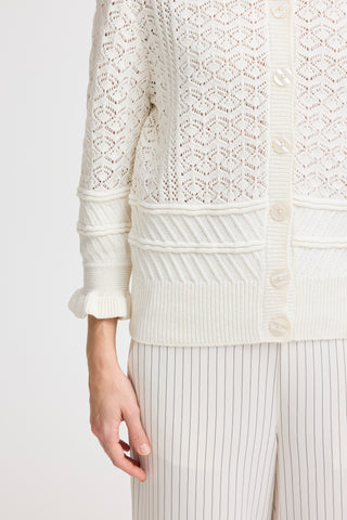 Najo 3/4 Length Cardigan | Birch
