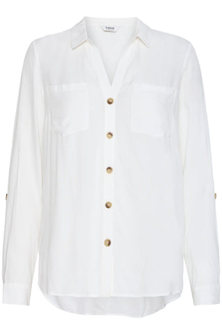 Hali Long Sleeve Shirt | Marshmallow