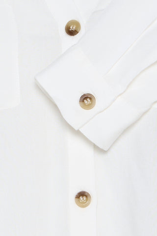 Hali Long Sleeve Shirt | Marshmallow