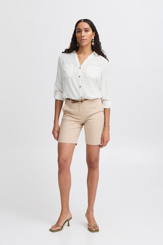 Hali Long Sleeve Shirt | Marshmallow