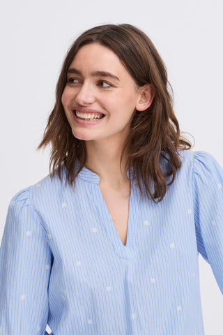 Isani Blouse | Blue Horizon Mix