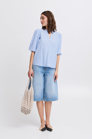 Isani Blouse | Blue Horizon Mix